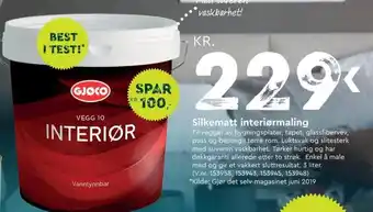 Silkematt Interiørmaling