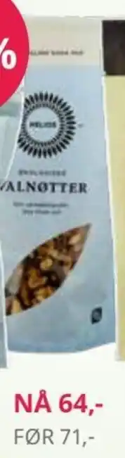 Sunkost Valnøtter tilbud