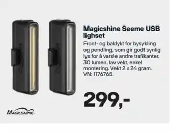 XXL Sport Magicshine Seeme USB Lighset tilbud