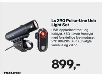XXL Sport Ls 290 Pulse-Line Usb Light Set tilbud