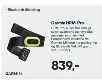 XXL Sport Garmin HRM-Pro tilbud