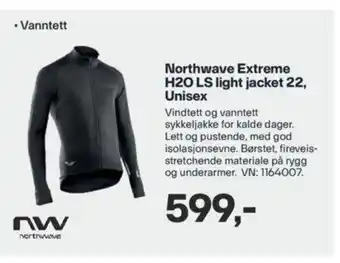 XXL Sport Northwave Extreme H2O LS light jacket 22 , Unisex tilbud