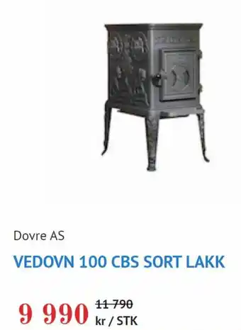 Vedovn 100 Cbs Sort Lakk