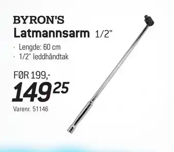 Thansen Latmannsarm 1/2" tilbud