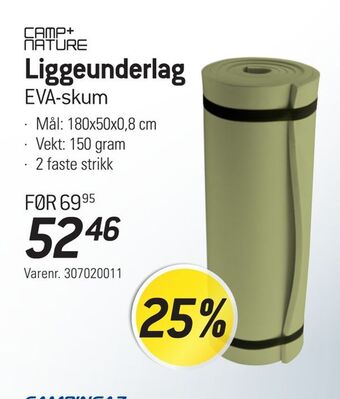 Thansen Liggeunderlag tilbud