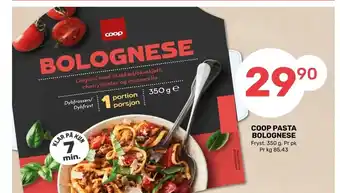 Coop Marked Coop Pasta Bolognese tilbud