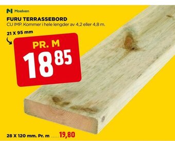 jem & fix Furu Terrassebord tilbud
