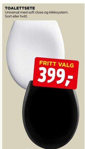 jem & fix Toalettsete tilbud