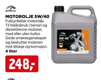 jem & fix Motorolje 5W/40 tilbud