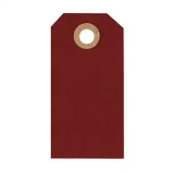 Panduro Manila tags røde 4x8cm 20stk tilbud