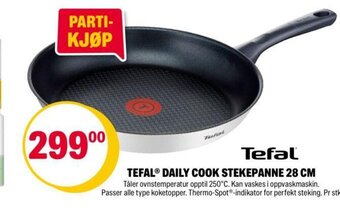 Coop Extra Tefal Daily Cook Stekepanne 28 cm. tilbud