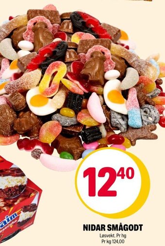 Coop Extra Nidar Smågodt tilbud