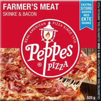 Meny Peppes pizza tilbud