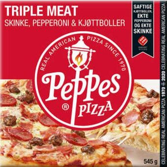 Meny Peppes pizza tilbud