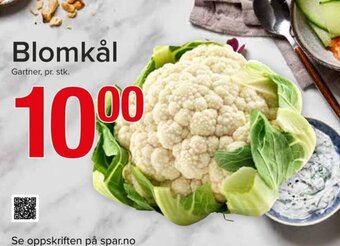 Spar Blomkål tilbud