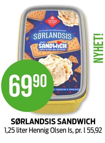 Kiwi Sørlandsis is tilbud