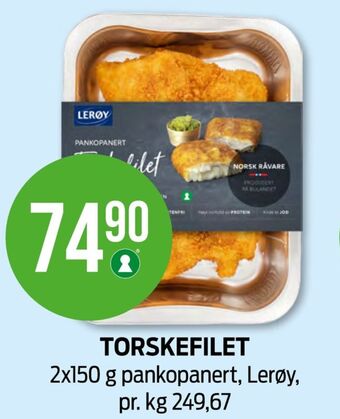 Kiwi Lerøy torskefilet tilbud