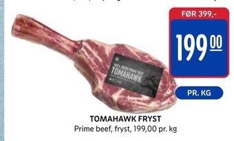 Rema 1000 Tomahawk fryst tilbud