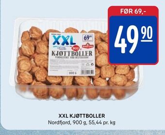 Rema 1000 Xxl kjøttboller tilbud