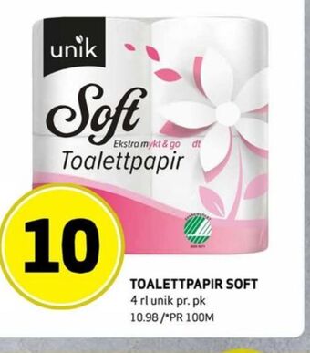Bunnpris Soft toalettpapir tilbud