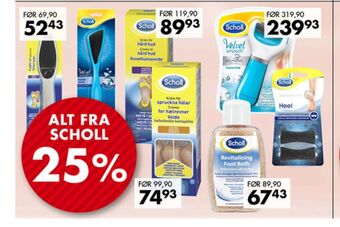 Sparkjøp Scholl tilbud