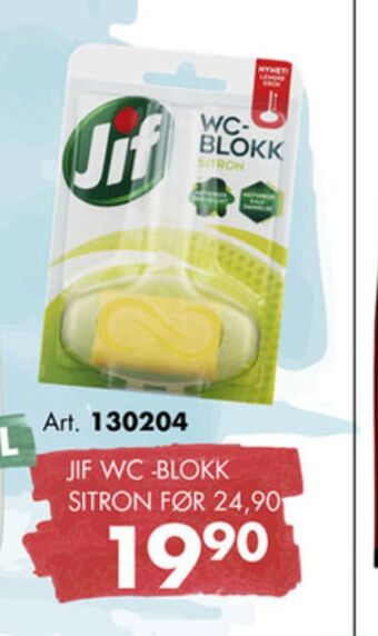 Sparkjøp Jif wc blok tilbud