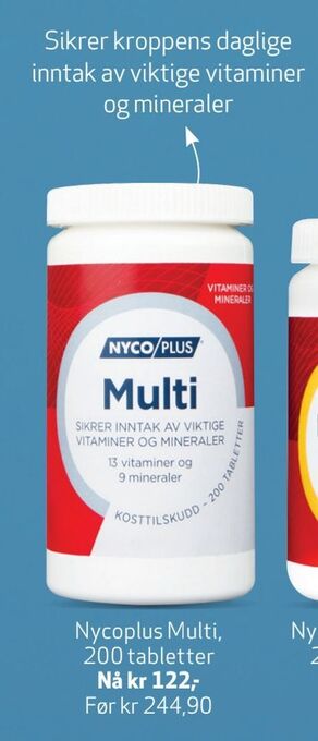 Apotek 1 Nycoplus multi tilbud