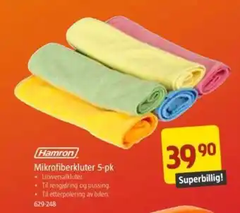 Jula Mikrofiberkluter 5-pk tilbud