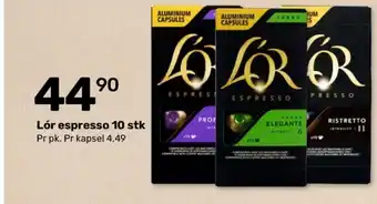 Coop Marked Lor kaffekapsler tilbud