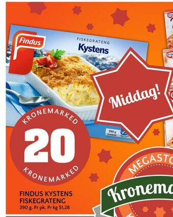 Coop Mega Findus ferdigretter tilbud