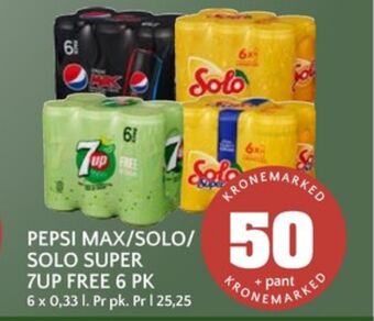 Coop Mega Pepsi max brus tilbud