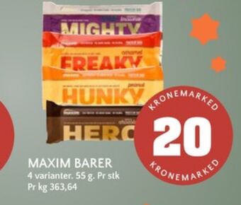 Coop Mega Maxim bar tilbud