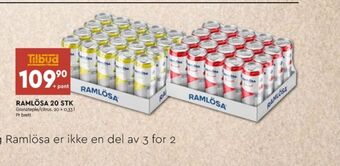 Coop Mega Ramlösa mineralvann tilbud