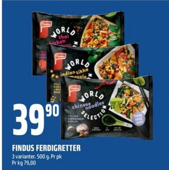 Coop Obs Findus ferdigretter tilbud