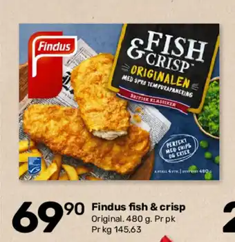 Matkroken Findus Fish & Crisp tilbud