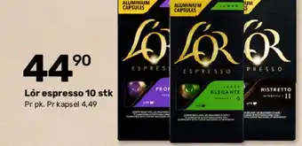 Matkroken Lór espresso 10 stk. tilbud