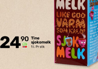 Matkroken Tine Sjokomelk tilbud