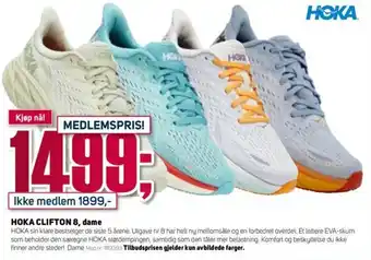 Sport 1 Hoka Clifton 8 , dame tilbud