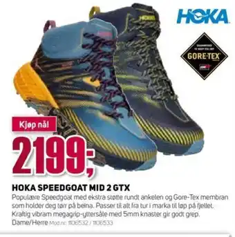 Sport 1 Hoka Speedgoat Mid 2 GTX tilbud
