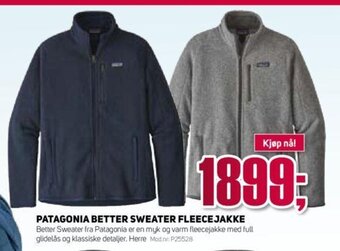 Sport 1 Patagonia Better Sweater Fleecejakke tilbud