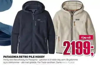 Sport 1 Patagonia Retro Pile Hoody tilbud