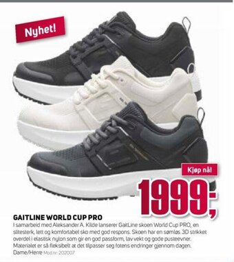 Sport 1 Gaitline World Cup Pro tilbud