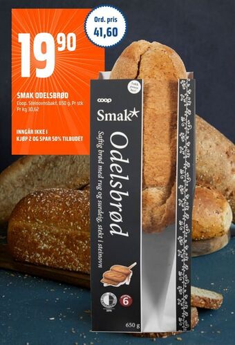 Coop Obs Smak odelsbrød tilbud