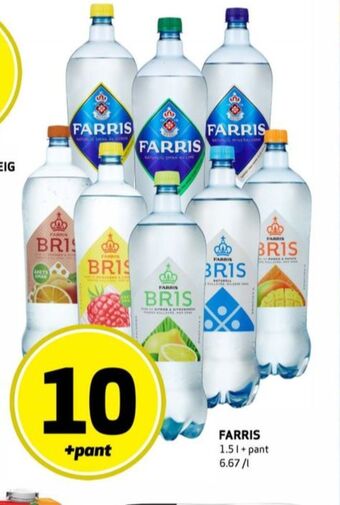 Bunnpris Bris mineralvann tilbud