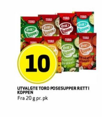 Bunnpris Rett i koppen instant retter tilbud