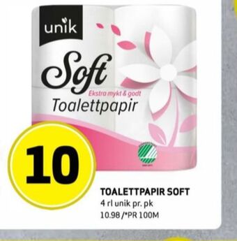Bunnpris Soft toalettpapir tilbud