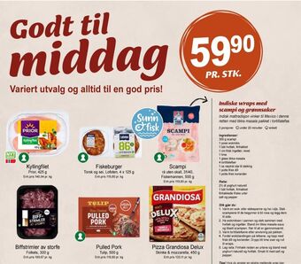 Joker Prior kyllingfilet tilbud