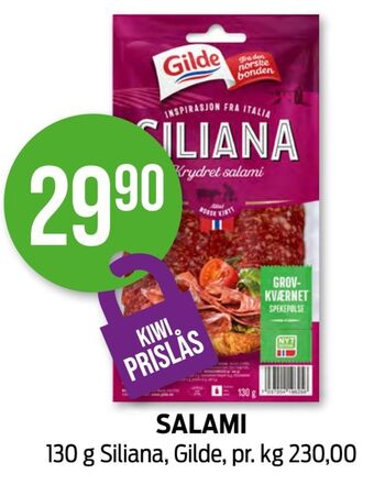 Kiwi Gilde salami tilbud