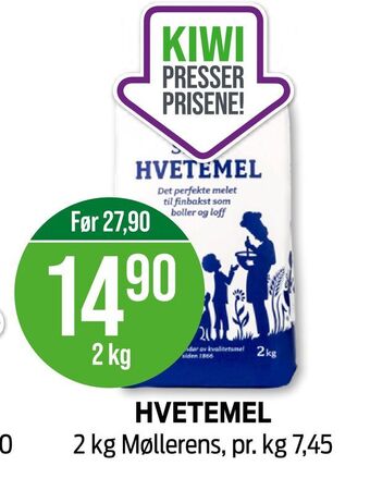 Kiwi Hvetemel tilbud
