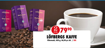 Nordby Supermarket Löfbergs Kaffe tilbud
